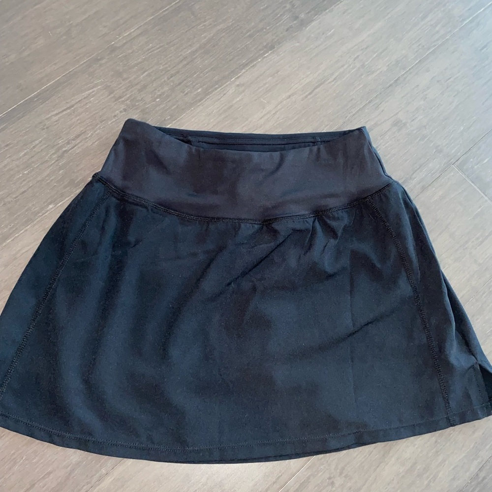 Black mini skort - workout